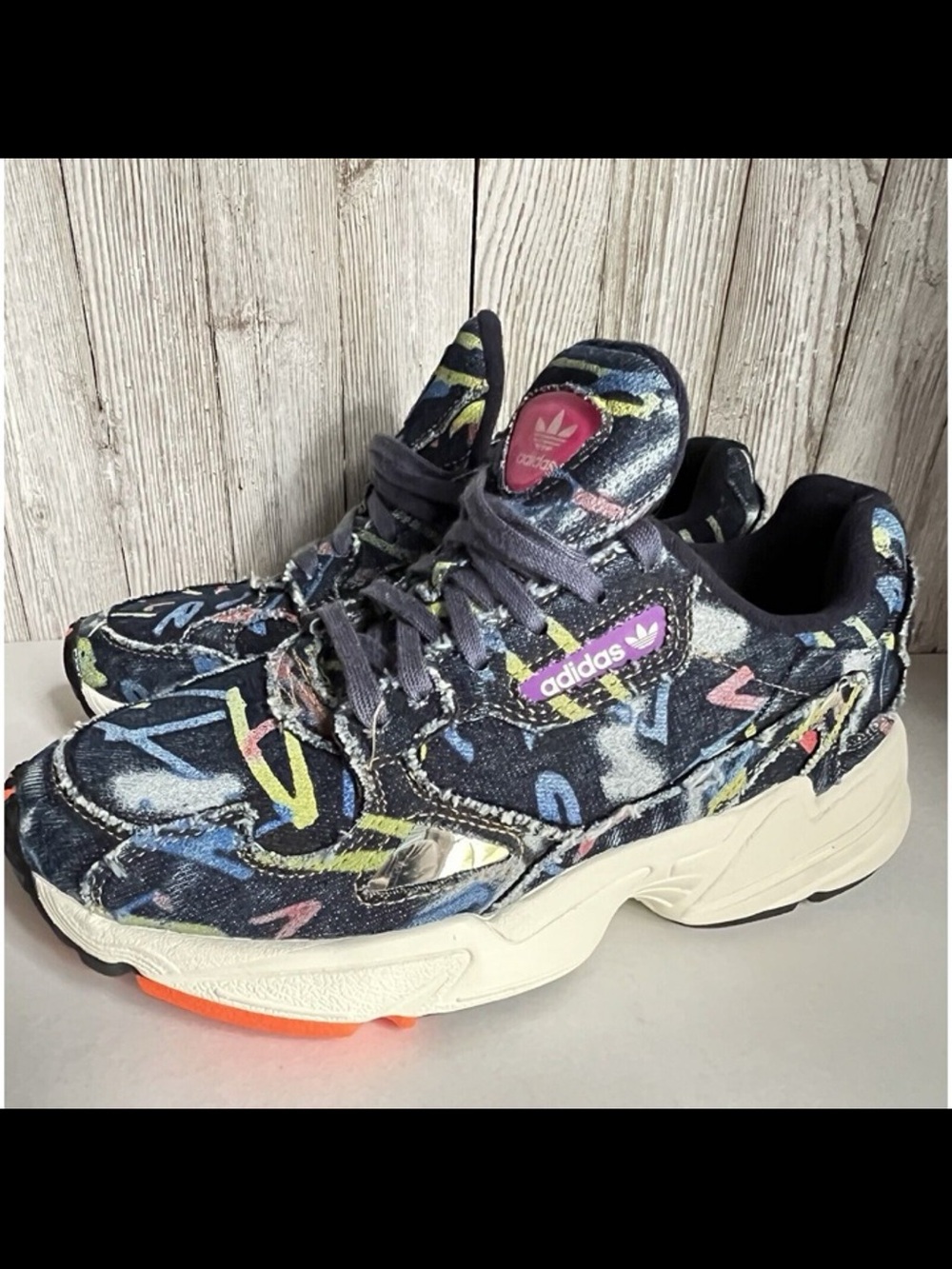 Adidas Denim Falco sneakers